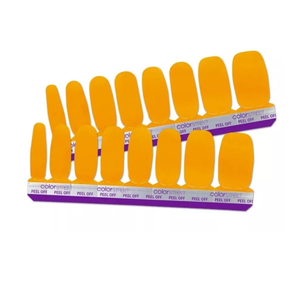 *Retired* Color Street: Nourish the Need | Bright Orange Shimmer Summer Tropical - Picture 14 of 14